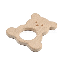 Natural Beech Wooden Baby Teething Toys&nbsp;WOOD-U003-14
