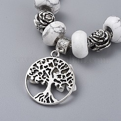 Brass European Bracelets&nbsp;BJEW-JB04795-04