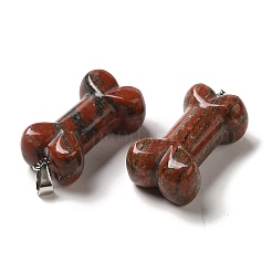 Natural Red Labradorite Pendants&nbsp;G-K353-02P-02