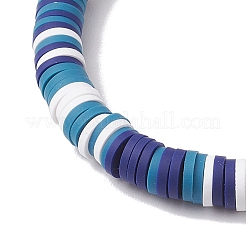 Natural Gemstone & MIYUKI Seed Beads Heart Charm Bracelets&nbsp;BJEW-MZ00084