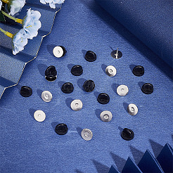 50Pcs Flat Round Iron Lapel Pin for Replacement Uniform Badge&nbsp;DIY-CY0002-53