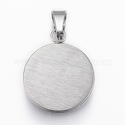 304 Stainless Steel Resin Pendants&nbsp;LS-STAS-G155-01P