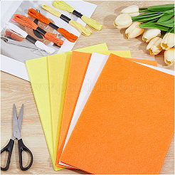 20 Sheets 5 Colors Square Felt Fabric&nbsp;DIY-CY0003-35B