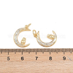 Brass Enamel Pendants&nbsp;KK-B157-05G