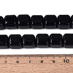Natural Black Onyx Beads Strands&nbsp;G-Q608-10A