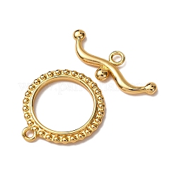Brass Toggle Clasps&nbsp;KK-Z121-21G