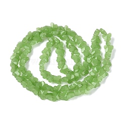 Imitation Jade Glass Beads Strands&nbsp;GLAA-Q118-01A-A01
