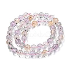 Natural Ametrine Beads Strands&nbsp;G-G462-8mm-06