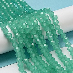 Imitation Jade Glass Beads Stands&nbsp;X-EGLA-A035-J6mm-D10