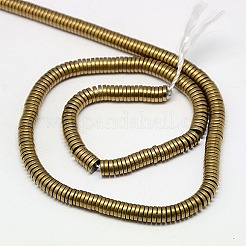 Electroplate Non-magnetic Synthetic Hematite Beads Strands&nbsp;G-J164B-2mm-07