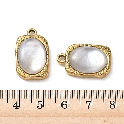 Natural Freshwater Shell Pendants&nbsp;STAS-G397-02G-01
