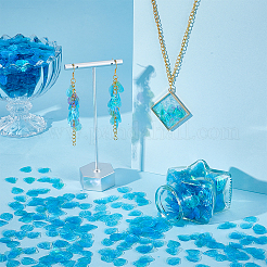 2000Pcs UV Plating Resin Charms&nbsp;RESI-NB0002-17B