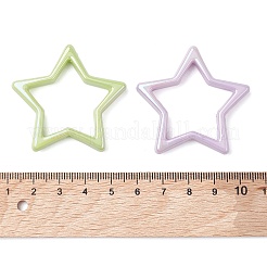 UV Plating Opaque Acrylic Beads&nbsp;SACR-M001-02