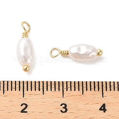 ABS Plastic Imitation Pearl Pendants&nbsp;KK-M266-33G