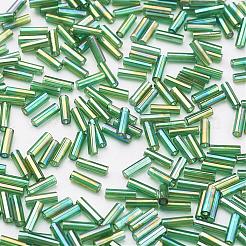 Glass Bugle Beads&nbsp;SEED-E001-12mm-167