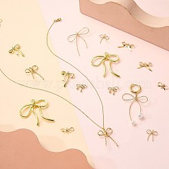 16Pcs 8 Styles Alloy & Brass Pendants&nbsp;FIND-SZ0004-13