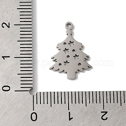 Non-Tarnish 5Pcs Christmas 201 Stainless Steel Pendants&nbsp;STAS-Z068-01P-01