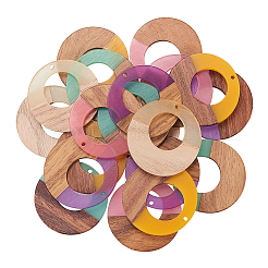 Resin & Wood Pendants&nbsp;RESI-CJ0002-01