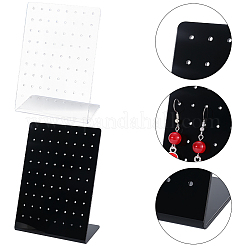 4Pcs 2 Colors Acrylic Earring Displays&nbsp;EDIS-SP0001-04A