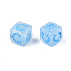 Luminous Transparent Acrylic Beads&nbsp;LACR-N001-59