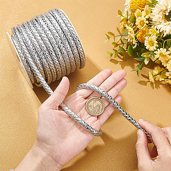 PU Imitation Leather Braided Cord&nbsp;WL-WH0003-14C