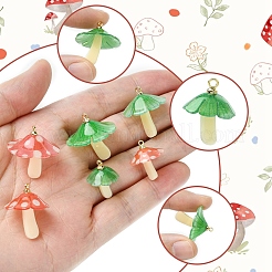 10Pcs 2 Colors Plastic Pendants&nbsp;KY-FS0001-32
