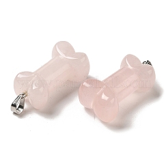 Natural Rose Quartz Pendants&nbsp;G-K353-02P-03