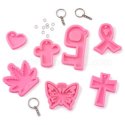 DIY Silicone Keychain Making Molds&nbsp;DIY-TA0008-56