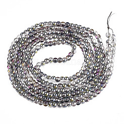 Electroplate Glass Beads Strands&nbsp;LS-EGLA-S195-02C-02
