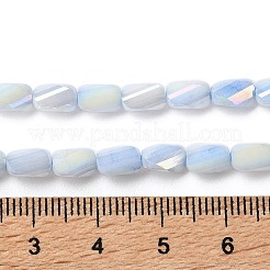 Ombre Effect Dyed Glass Beads Strands&nbsp;GLAA-I059-01B