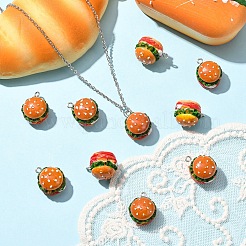 10Pcs Opaque Resin Pendants&nbsp;CRES-YW0002-54