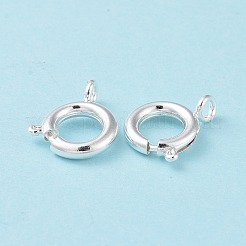Eco-friendly Brass Spring Ring Clasps&nbsp;LS-KK-D082-01B-S