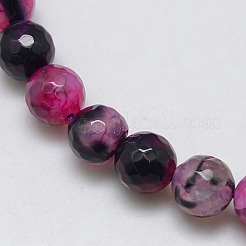 Natural Agate Round Beads Strand&nbsp;G-L084-10mm-60