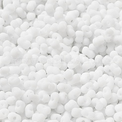 Glass Frosted Seed Beads&nbsp;SEED-K009-05B-01