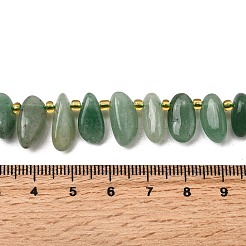 Natural Green Aventurine Beads Strands&nbsp;G-Z091-A19