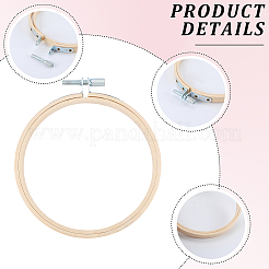 Bamboo Embroidery Hoops&nbsp;AJEW-WH20020-316A