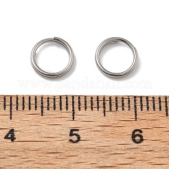 304 Stainless Steel Split Rings&nbsp;STAS-M118-01P-7mm