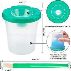 Plastic Painting Brushes Pens Sets&nbsp;DIY-NB0003-30