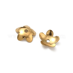 304 Stainless Steel Bead Caps&nbsp;STAS-P448-09K-G