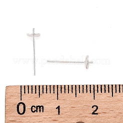 925 Sterling Silver Stud Earring Findings&nbsp;STER-T002-181S
