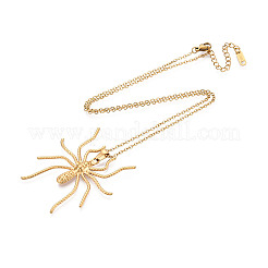 Halloween 304 Stainless Steel Pendant Necklaces&nbsp;NJEW-T018-10G