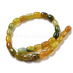 Natural Banded Agate/Striped Agate Beads Strands&nbsp;G-A223-D12-01A