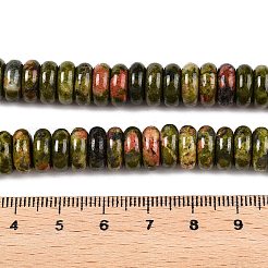 Natural Unakite Beads Strands&nbsp;G-T138-61