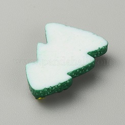 Christmas Theme Opaque Resin Cabochons&nbsp;LS-RESI-WH0029-33B
