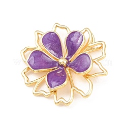 Brass Enamel Pendants&nbsp;KK-C162-026G-02