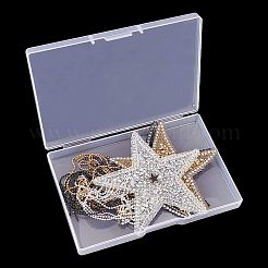 Sparkling Rhinestone Hotfix Rhinestone Iron on Patches&nbsp;DIY-FG0001-39