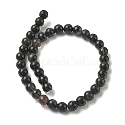 Natural Ice Obsidian Beads Strands&nbsp;G-P590-A03-10mm-03