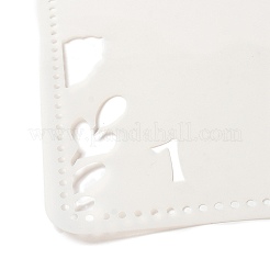 4Pcs 4 Styles PET Out Drawing Painting Stencils&nbsp;DIY-XCP0003-06