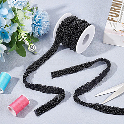 3.05M Imitation Polyeste with ABS Plastic Beaded Trimming&nbsp;OCOR-BC0001-87