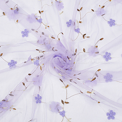 1Yard Polyester Silk Mesh Ruffle Edge Trim&nbsp;DIY-CY0002-80A